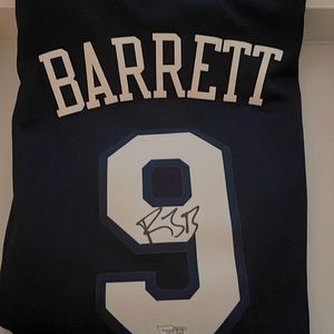 RJ Barrett New York Knicks Autographed Jersey